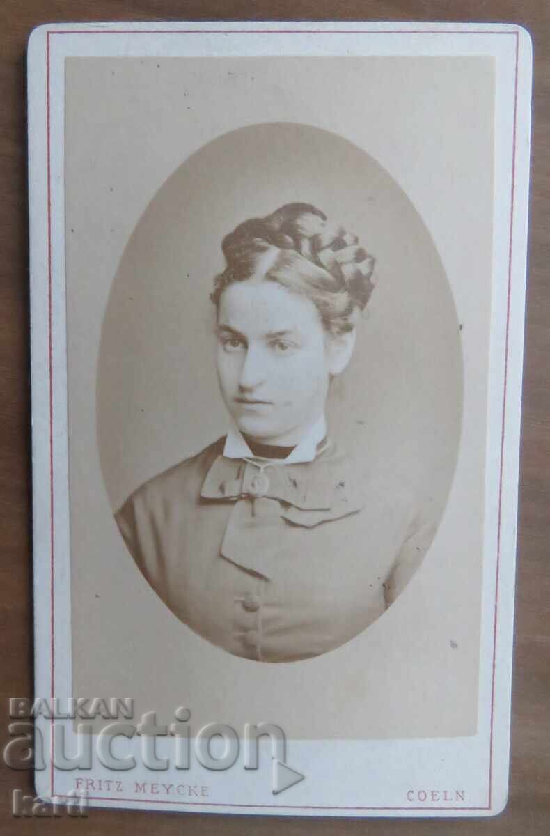 OLD PHOTOGRAPH - CARDBOARD - EXCELLENT - circa 1880 OLD PHOTOGRAPH - CARDBOARD - EXCELLENT - circa 1880