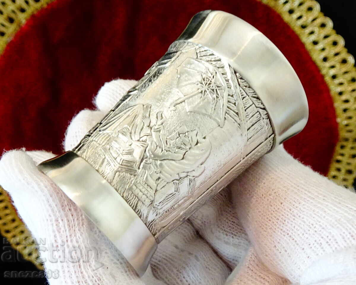 Cană de staniu cu picturi Poetul sărac, Prieteni din copilărie - 5 Cană de staniu cu picturi Poetul sărac, Prieteni din copilărie - 5