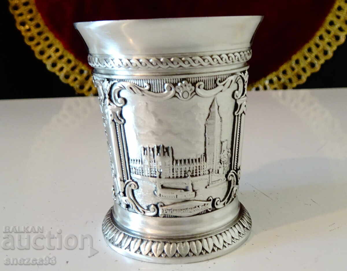 Auction  WMF pewter bowl, limited edition, baroque