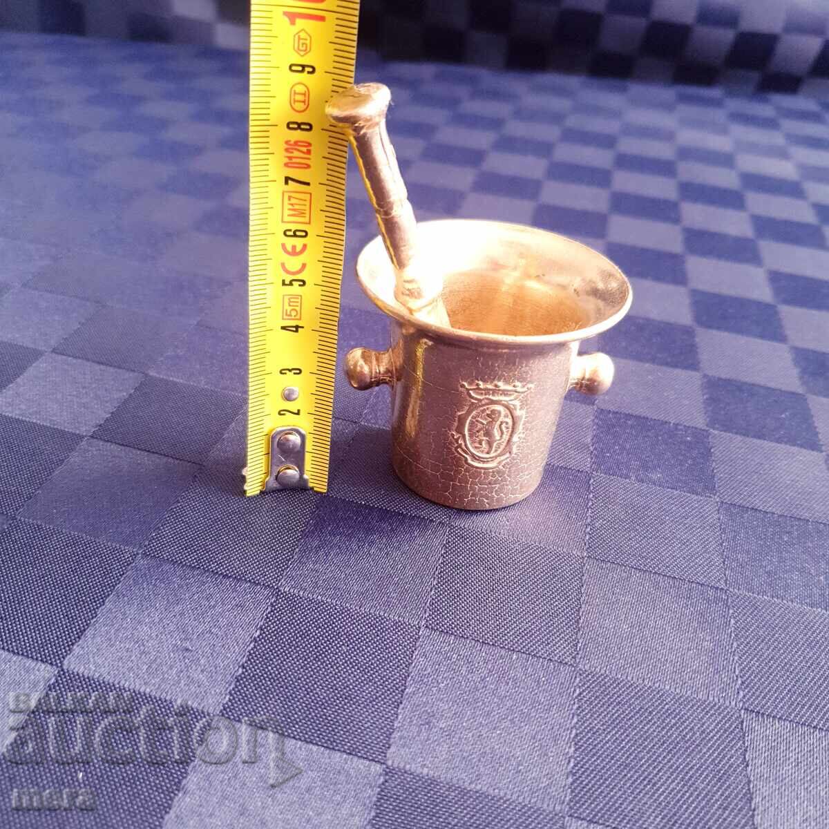 Μικροσκοπικό ορειχάλκινο γουδί - 5 Μικροσκοπικό ορειχάλκινο γουδί - 5