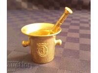 Миниатюрно месингово хаванче