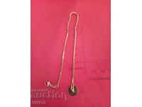 Vechi pandantiv pentru ceas de buzunar, Aurit