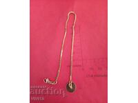 Antique pocket watch fob, Gold Plated