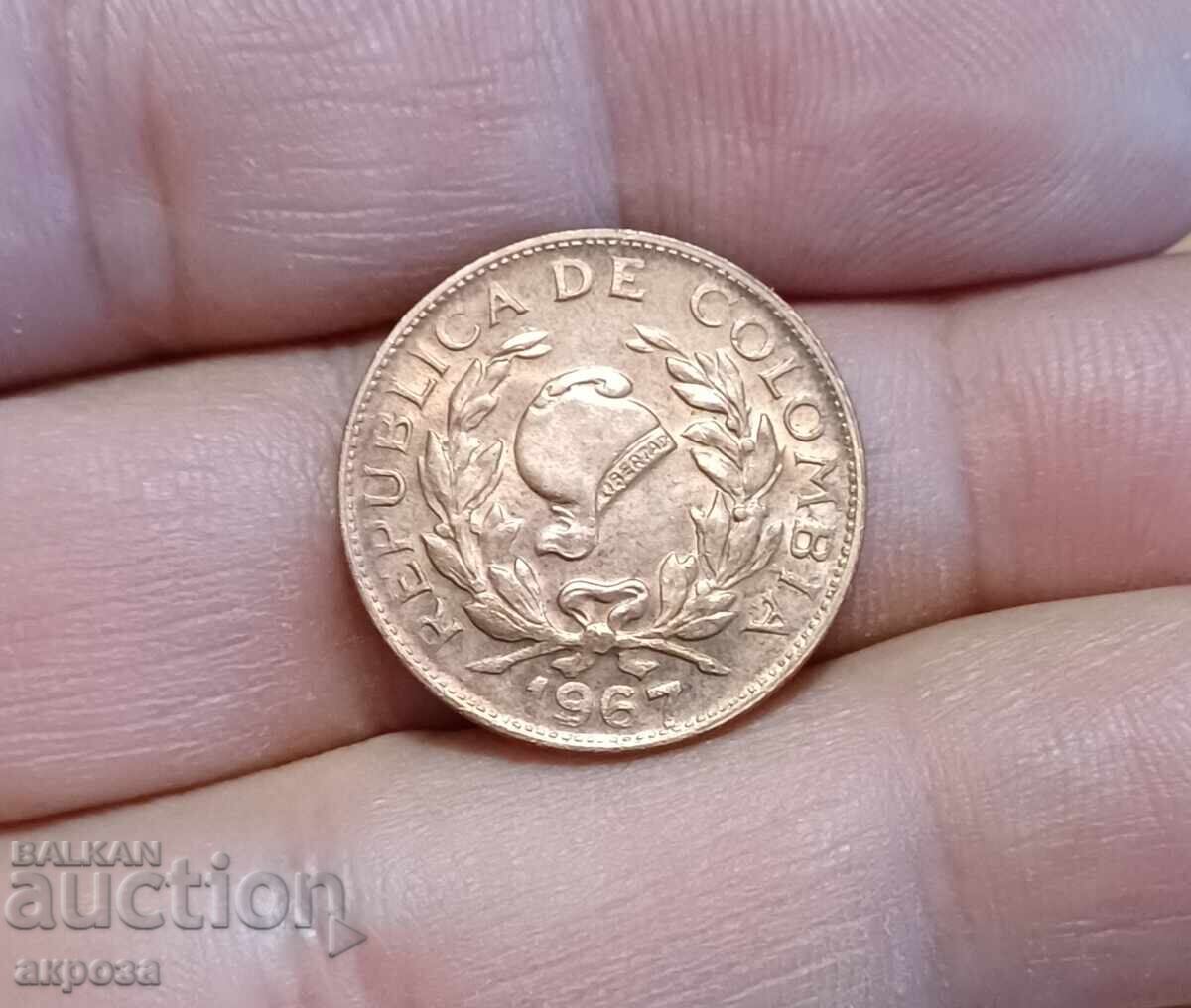5 центавос Колумбия 1967 нециркулирали с цена 3.20 лв. | € 1.64 5 центавос Колумбия 1967 нециркулирали с цена 3.20 лв. | € 1.64