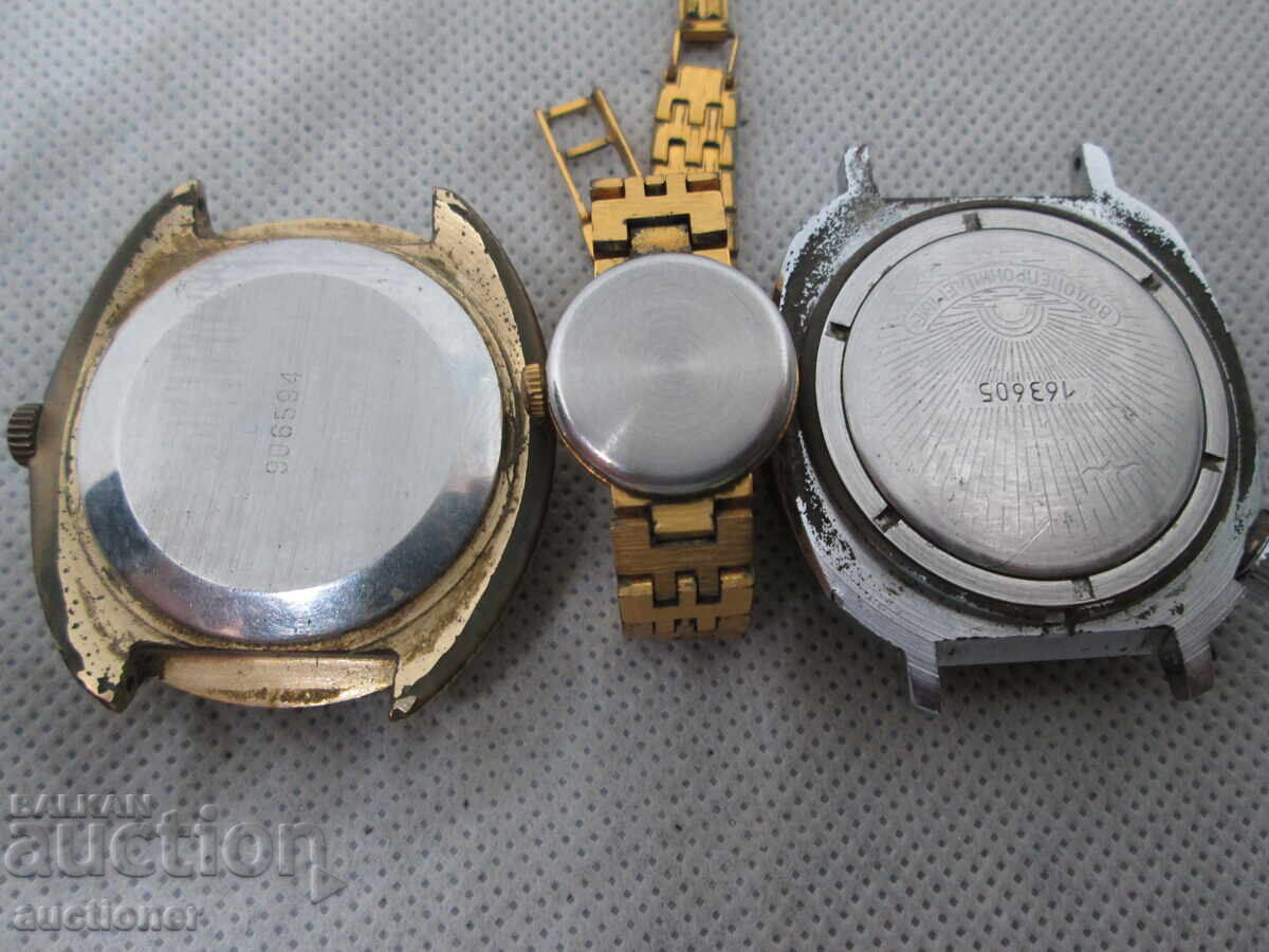 ΠΑΡΤΙΔΑ ΡΟΛΟΓΙΩΝ, COMMANDERSKY POBEDA, TCHAIKA, ΕΠΙΧΡΥΣΩΜΕΝΑ με τιμή 100.00 BGN | € 51.13