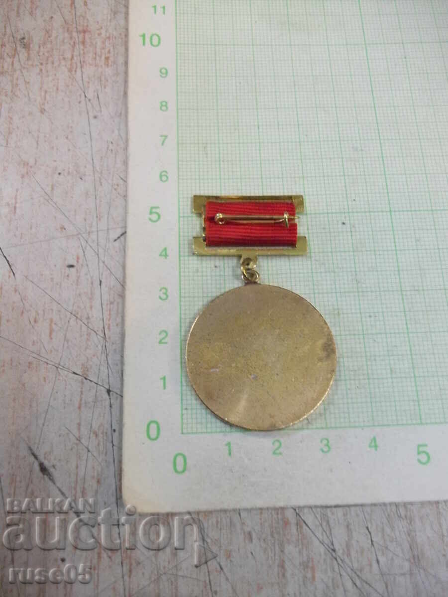 Badge "DFS DUNAV RUSE 90 years 1894 - 1984" with price 1.00 BGN | € 0.51