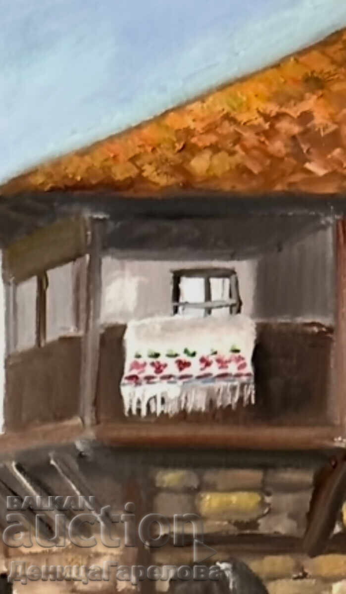 Denitsa Garelova painting 50/40 "Let's jump in puddles!" - 5