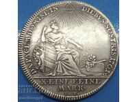 1 Thaler 1761 10 Marks Germany Free City of Nuremberg Francis