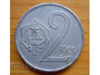 2 κορώνες 1972 - Τσεχοσλοβακία