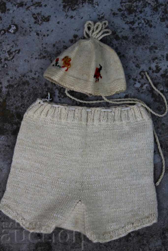 . ROYAL KIDS BEBE SET PĂLĂRIE PANTALONI KNIT - 5