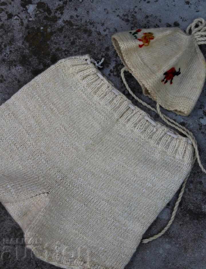 . ROYAL KIDS BEBE SET PĂLĂRIE PANTALONI KNIT - 6