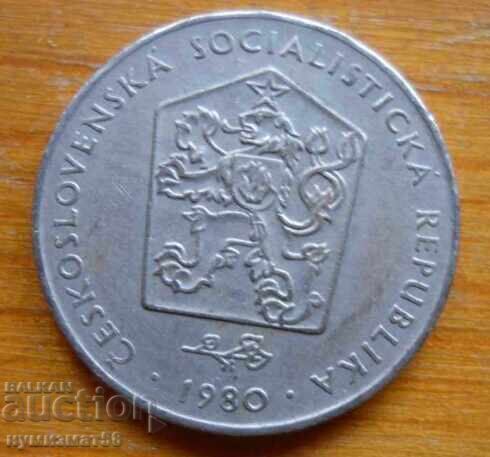 2 coroane 1980 - Cehoslovacia cu preț € 0.40 | 0.78 BGN