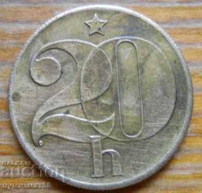 20 χάλερα 1985 g. - Τσεχοσλοβακία 20 χάλερα 1985 g. - Τσεχοσλοβακία