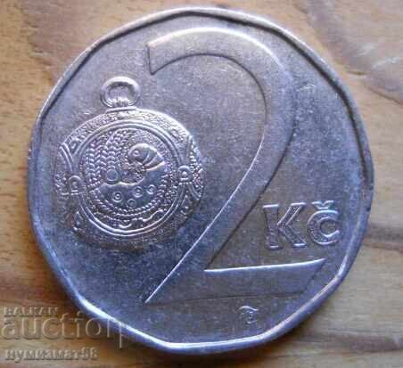 2 Crowns 1993 - Czech Republic