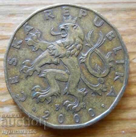 20 κορώνες 2000 - Τσεχία με τιμή 2.00 BGN | € 1.02