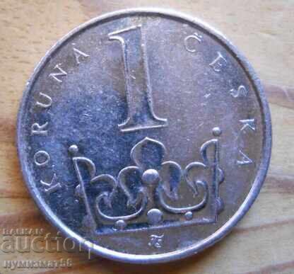 1 kroner 2009 - Czech Republic 1 kroner 2009 - Czech Republic