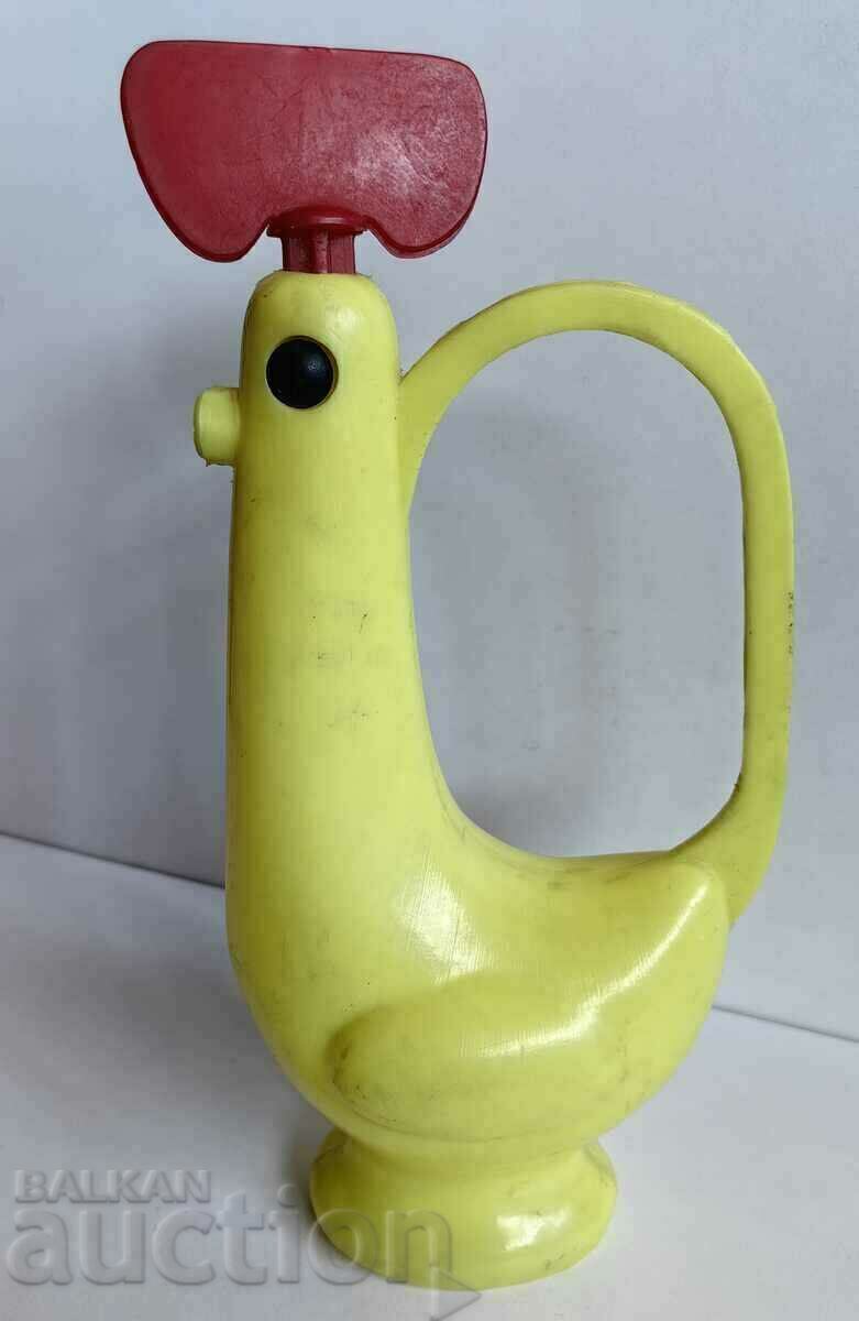 Auction . SOC CHILDREN'S PLASTIC TOY WATERING ROOSTER CHICKEN HEALTHY R Auction . SOC CHILDREN'S PLASTIC TOY WATERING ROOSTER CHICKEN HEALTHY R