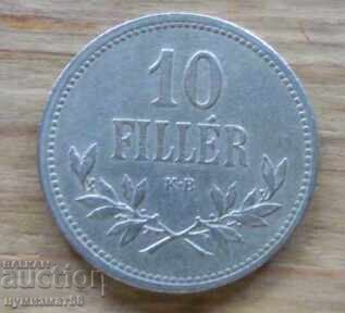 10 fillers 1915 - Ουγγαρία 10 fillers 1915 - Ουγγαρία
