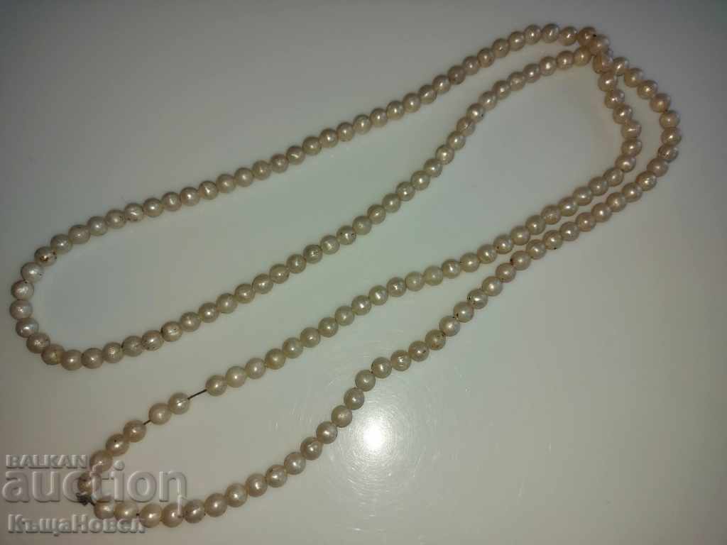 Auction  . KINGDOM OF BULGARIA LARGE NECKLACE NECKLACE IMITATION PEARL