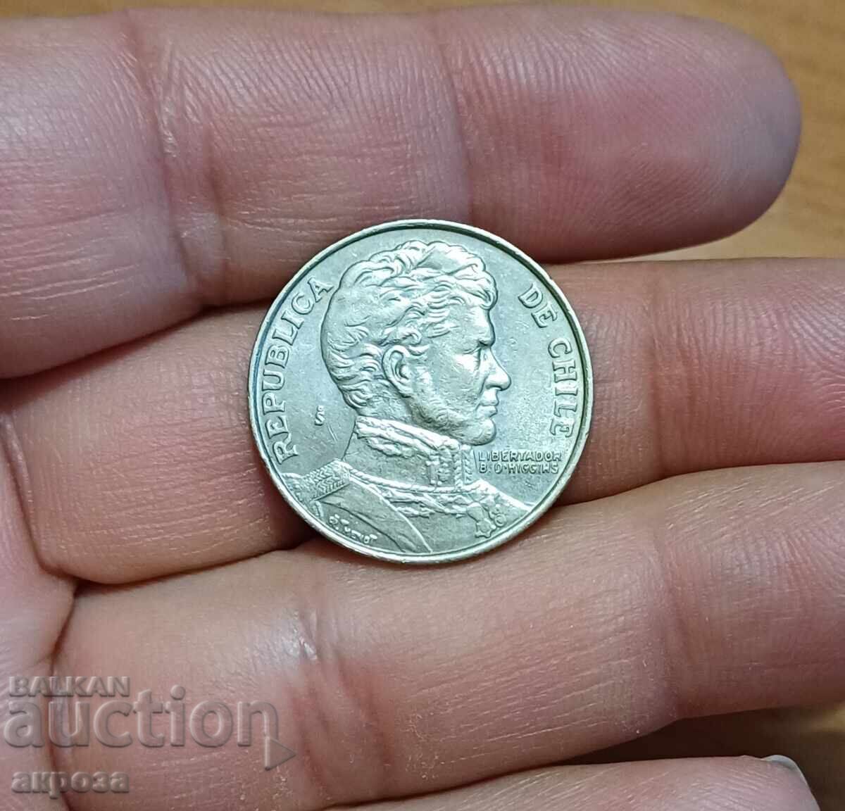 1 πέσο Χιλής 1976 μη κυκλοφορημένο 1 πέσο Χιλής 1976 μη κυκλοφορημένο