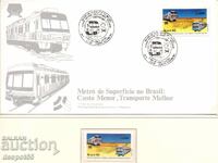 1985. Brazil. Opening of the Metropolitan Surface Railway