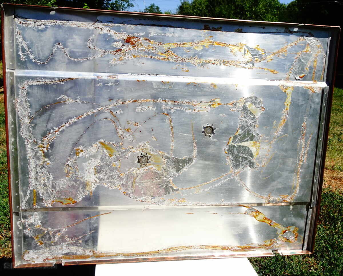 Copper panel, copper painting Lion Hunt, Max Le Verrier - 5