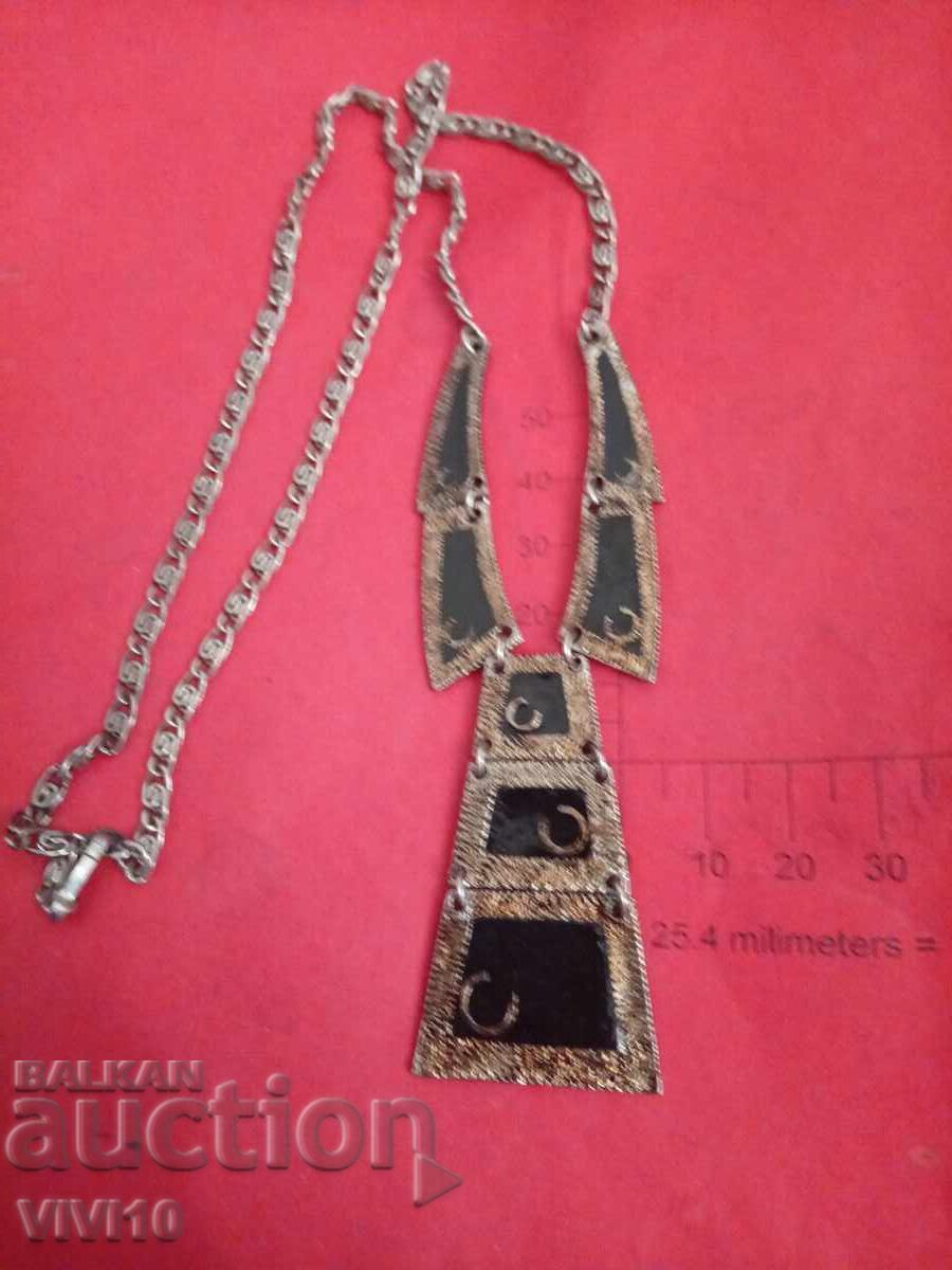 Antique enamel necklace Antique enamel necklace