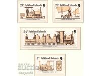1985 Фолкландски о-ви. 70 г. на железопътната линия Камбър.