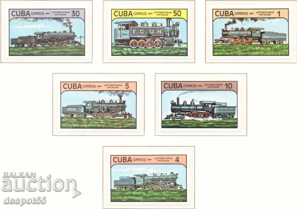 1984. Κούβα. Λοκομοτίβες 1984. Κούβα. Λοκομοτίβες