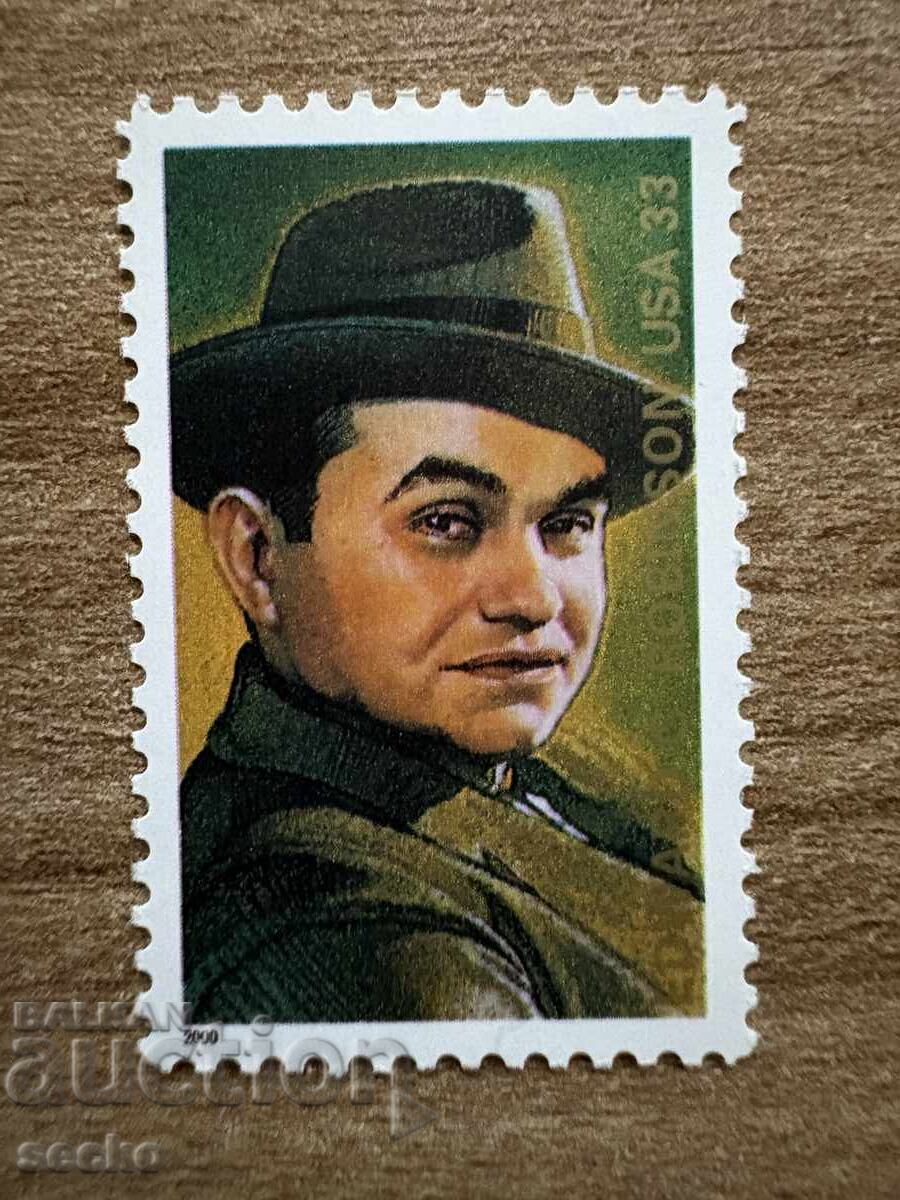 САЩ - Легендите на Холивуд - Е. Г. Робинсън.... (2000) MNH САЩ - Легендите на Холивуд - Е. Г. Робинсън.... (2000) MNH