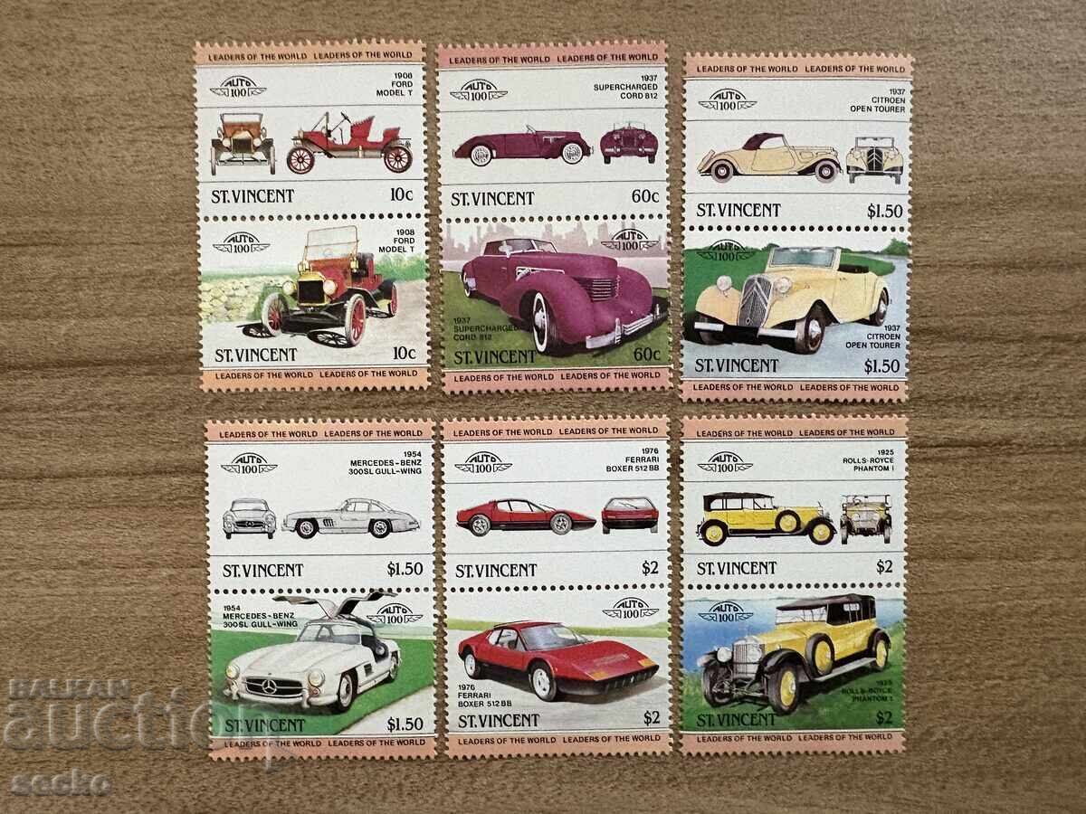 Saint Vincent - Cars (1983) - MNH Saint Vincent - Cars (1983) - MNH