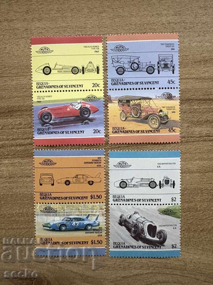 Μπεκία/Bekiya - Αυτοκίνητα (1985) MNH Μπεκία/Bekiya - Αυτοκίνητα (1985) MNH