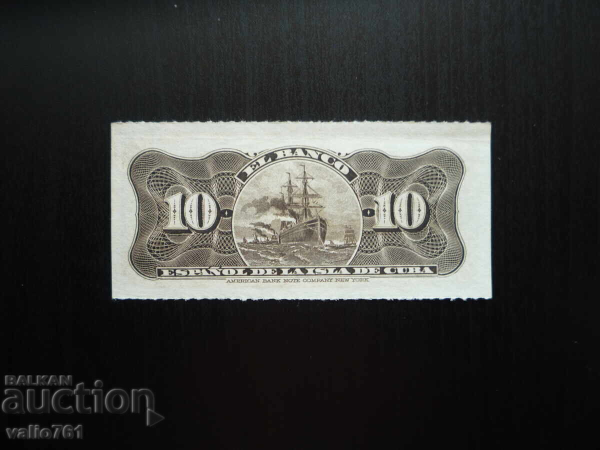 CUBA 10 CENTAVOS 1897 NOUĂ UNC cu preț € 18.00 | 35.21 BGN