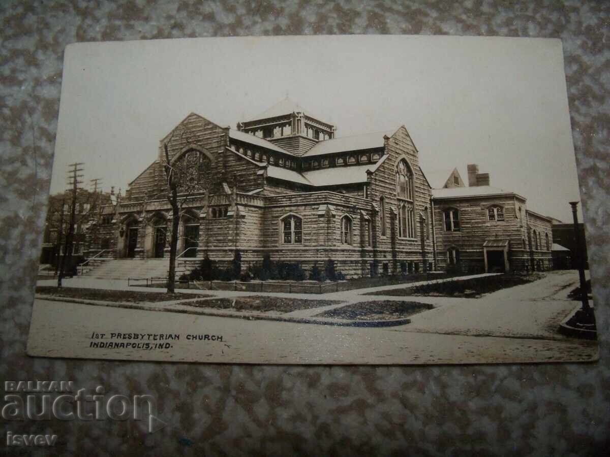 Auction  Old postcard from the USA to Panagyurishte Dokuzanovi 1930