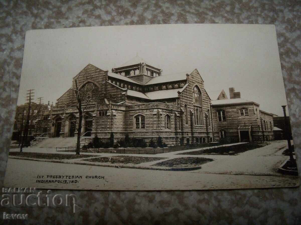 Delivery of Old postcard from the USA to Panagyurishte Dokuzanovi 1930