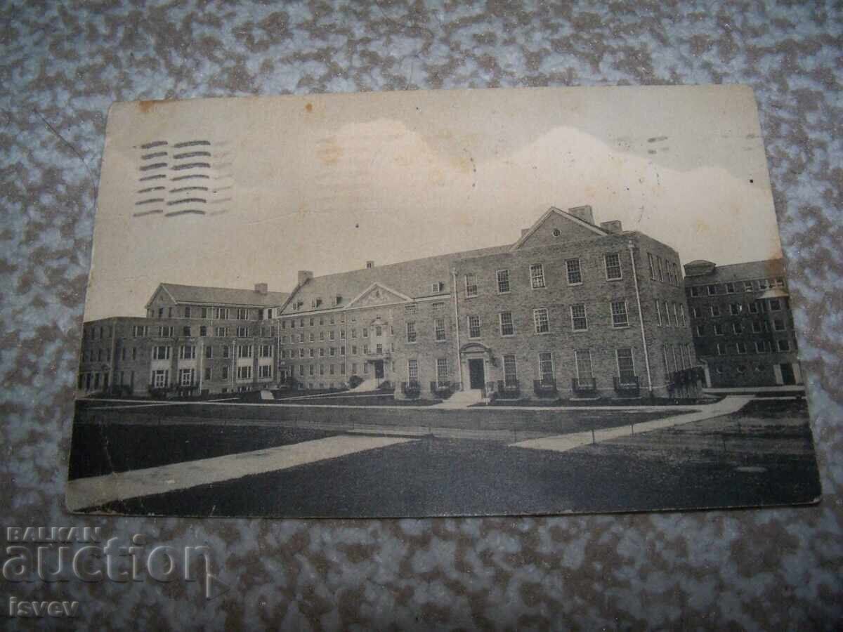 Аукцион Стара пощенска картичка изпратена от САЩ 1940г.