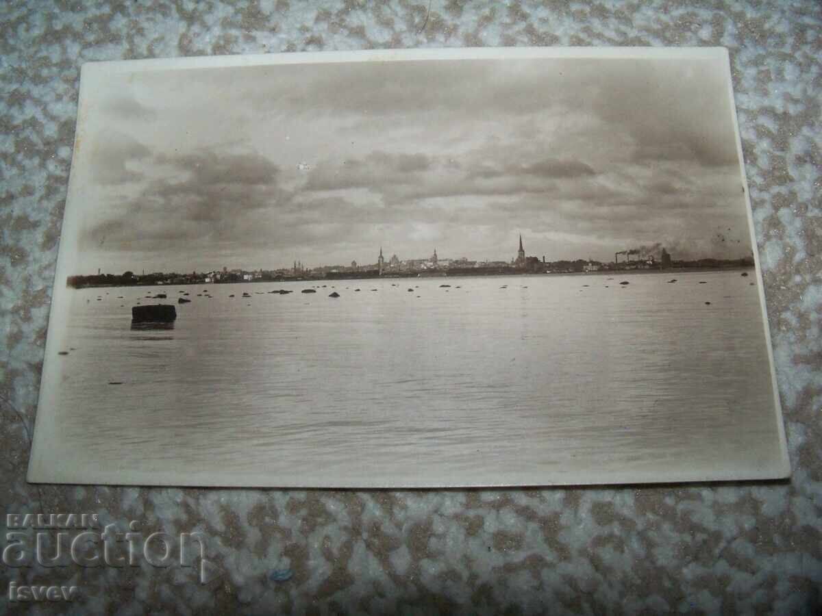 Аукцион Стара пощенска картичка с изглед към град Талин 1931г.