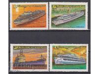 Καθαρές γραμματόσημες Πλοία 1981 από ΕΣΣΔ