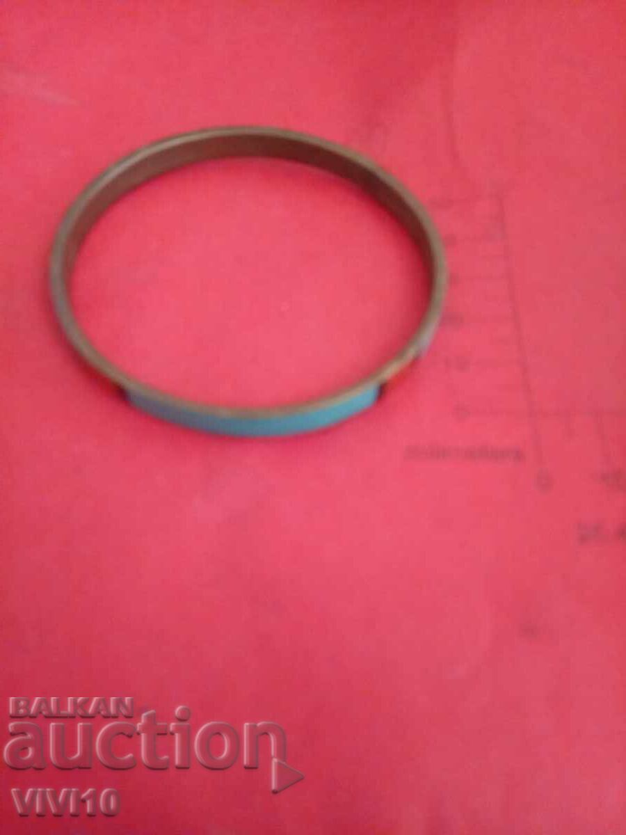 Antique enameled bracelet