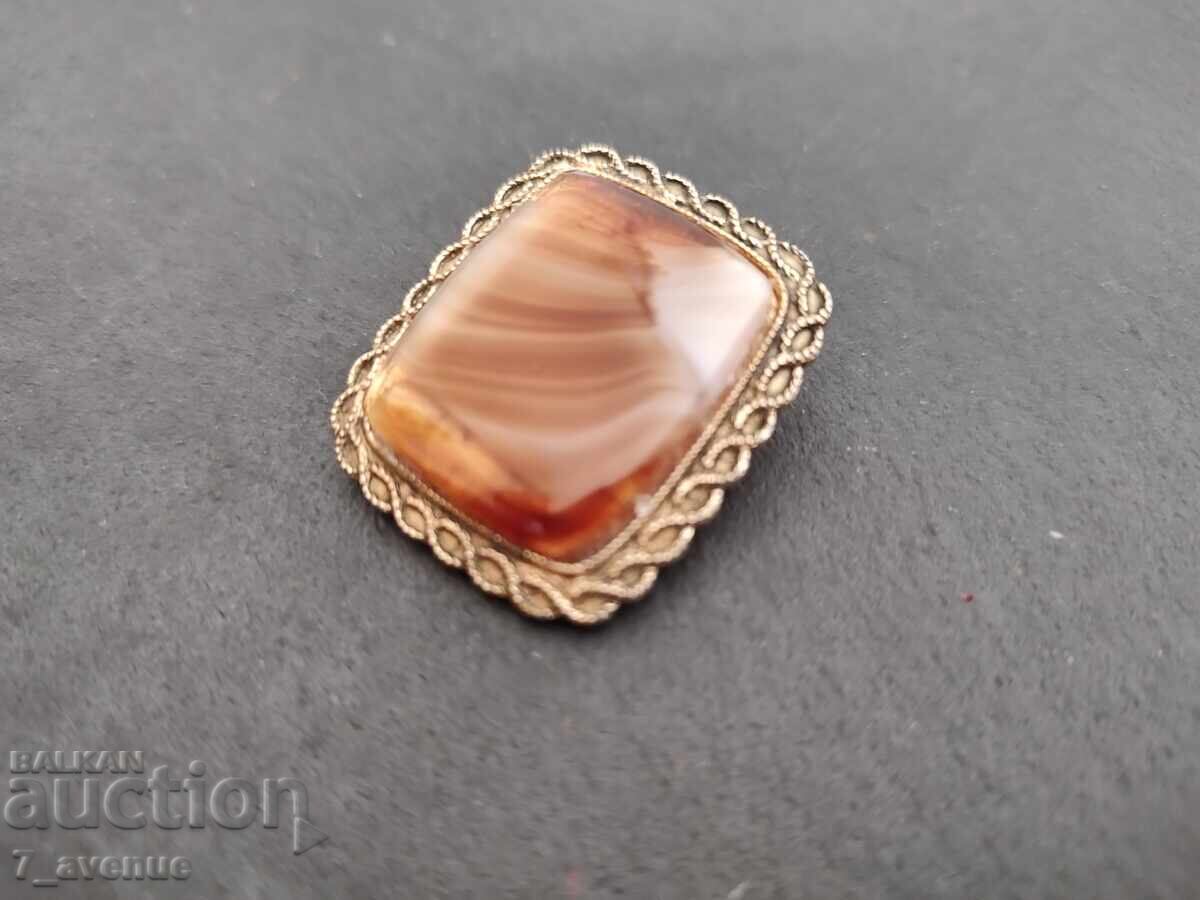 Brooch, scarf clip, very effective, 18.08.25 with price 99.00 BGN | € 50.62