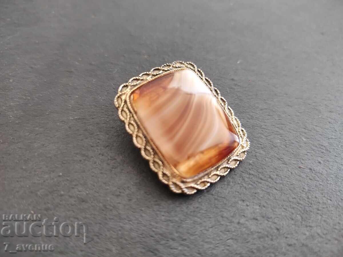 Auction  Brooch, scarf clip, very effective, 18.08.25