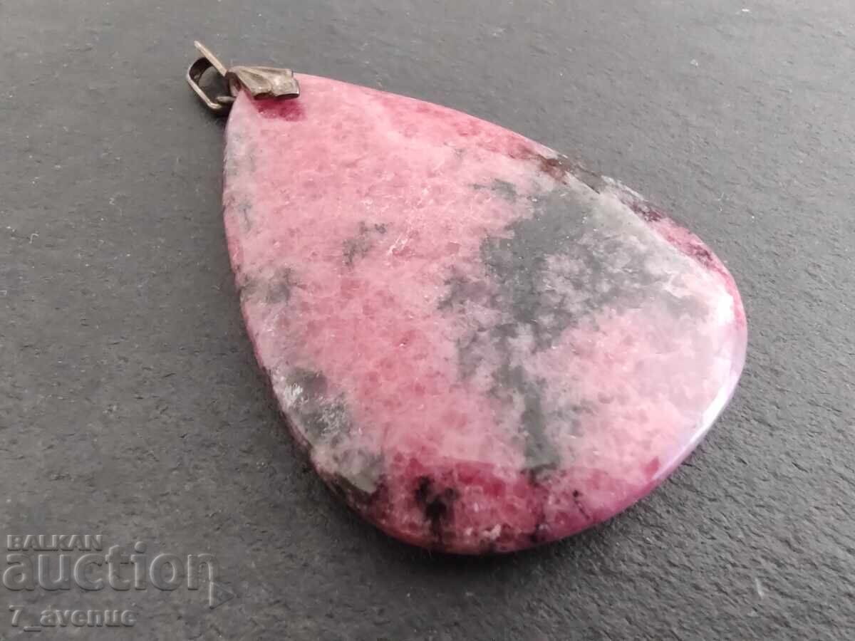 Κολιέ - ενδιαφέρον, μενταγιόν, ασήμι Ροδολίτης 18.08.25