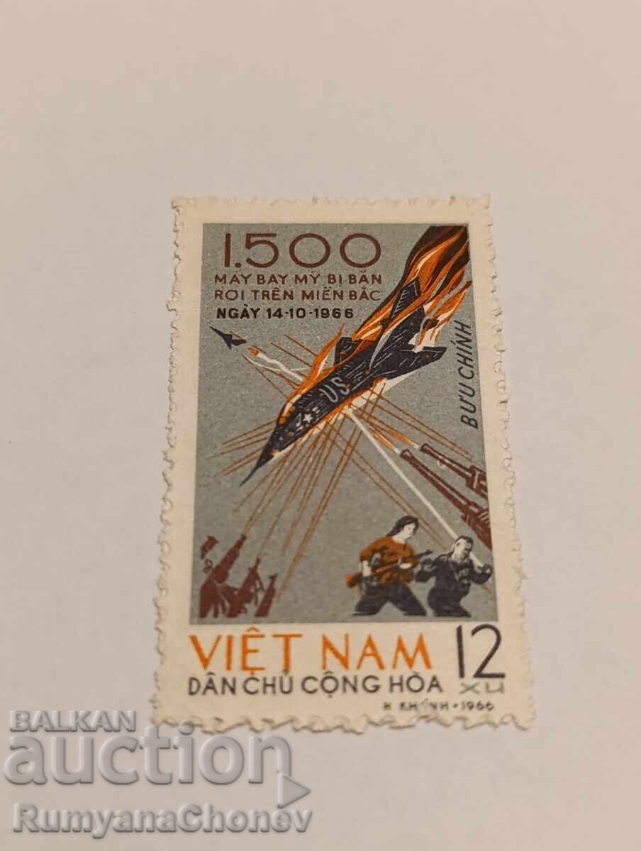 Timbrul poștal Vietnam 1966