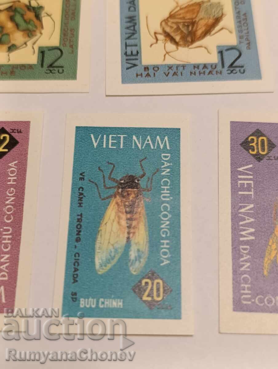 Timbre poștale Vietnam 1965 - 6