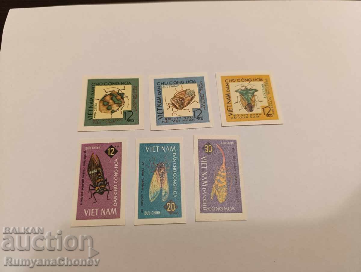 Timbre poștale Vietnam 1965