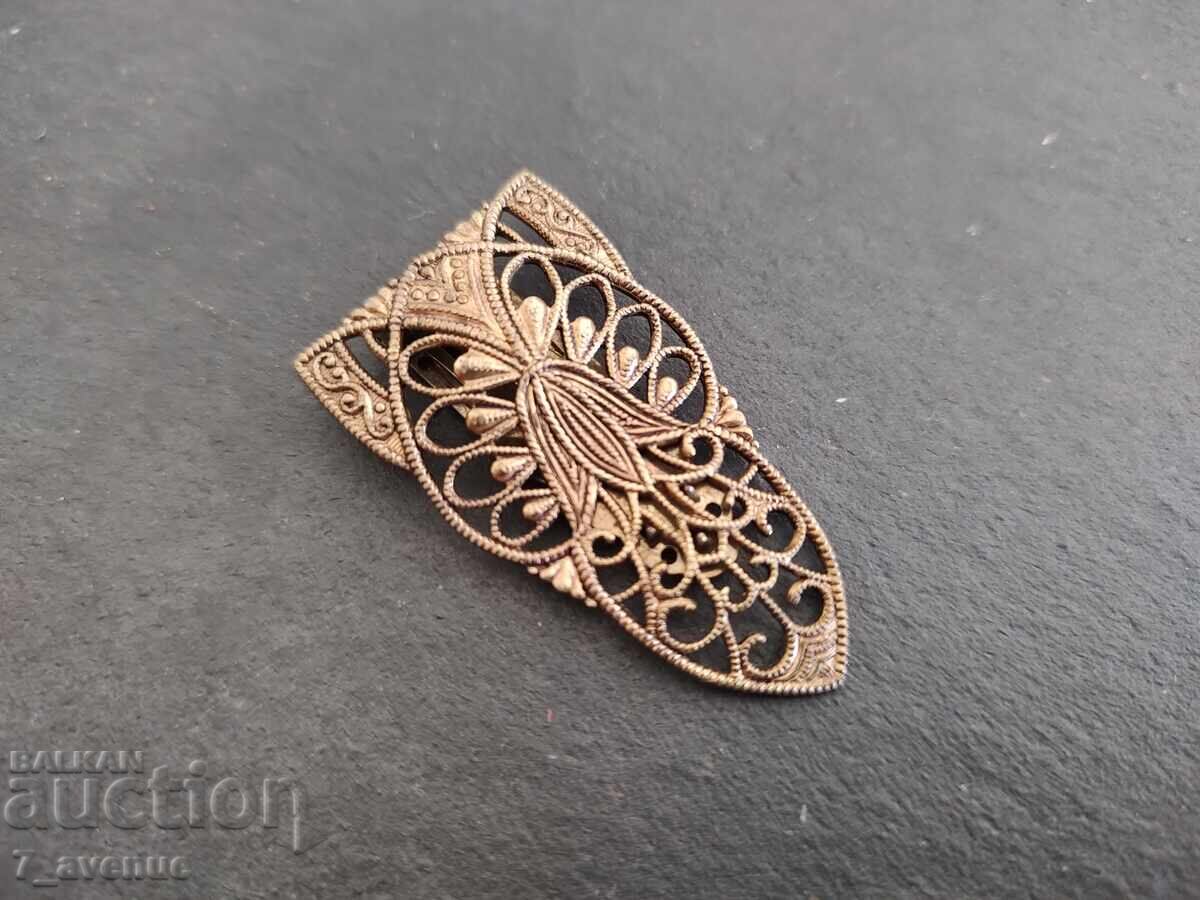 Brooch, scarf clip, 120 years old 18.08.25 with price 49.00 BGN | € 25.05