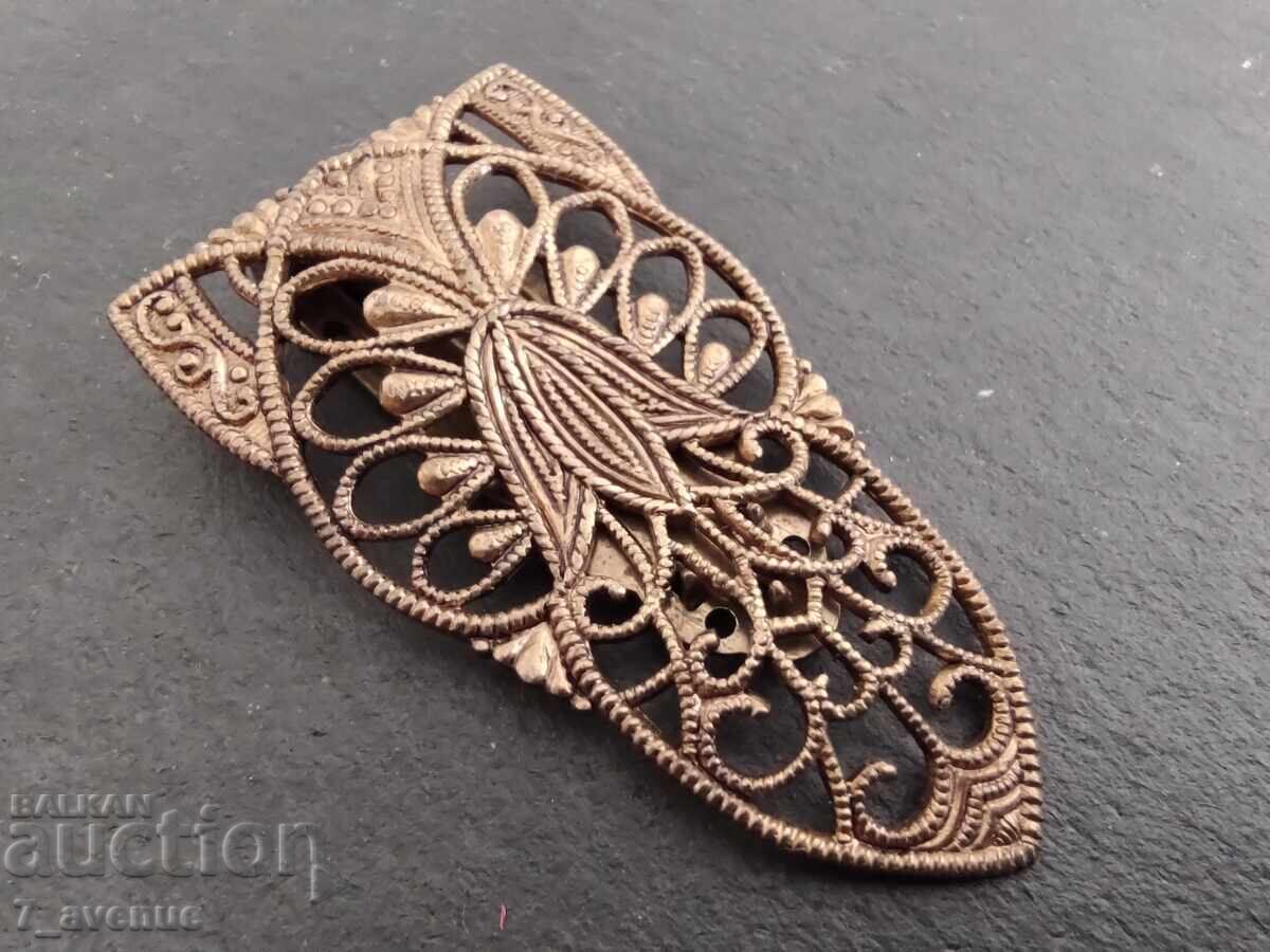 Brooch, scarf clip, 120 years old 18.08.25