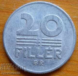 20 φίλερ 1968 - Ουγγαρία