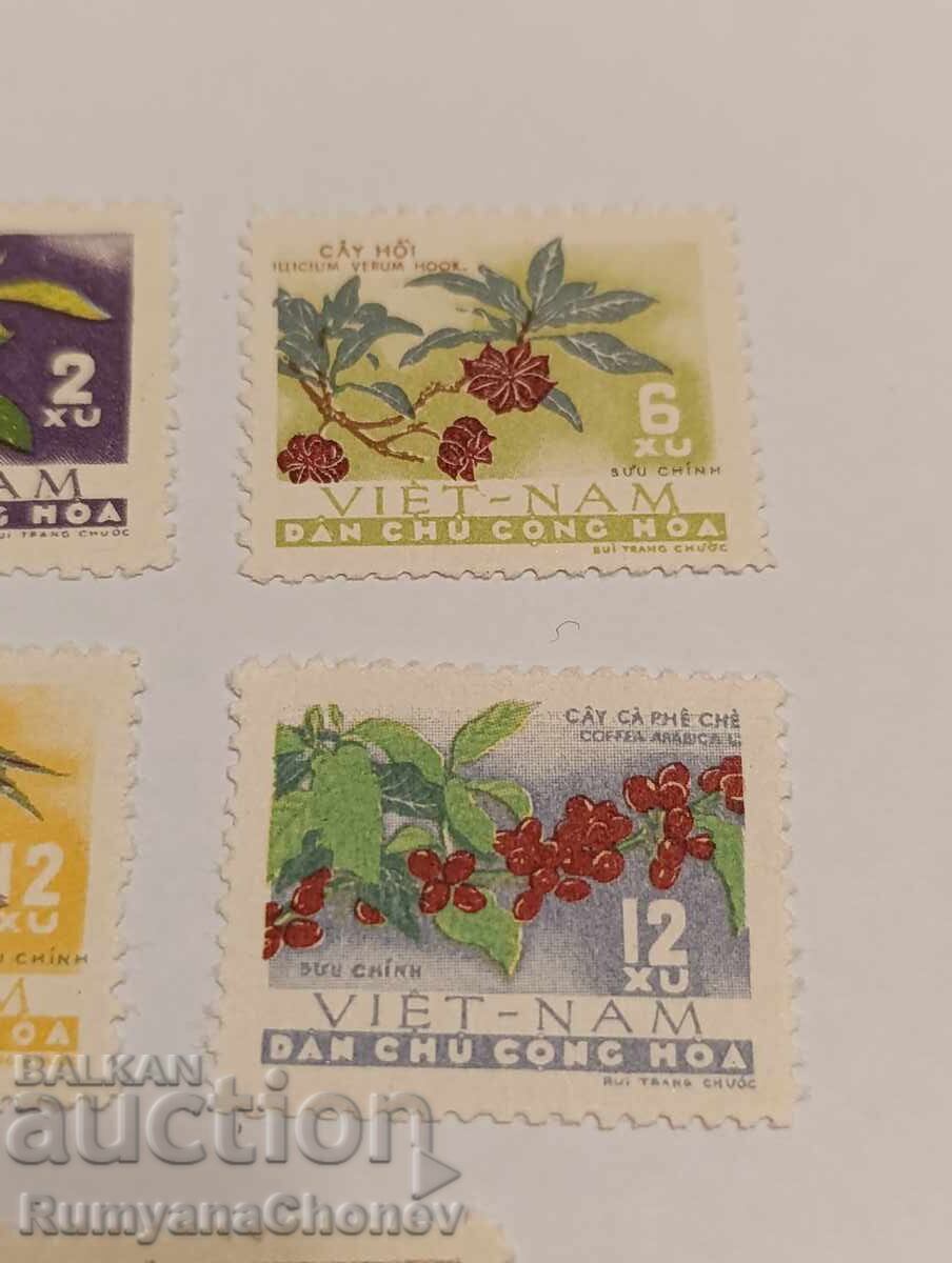 Licitație timbre poștale Vietnam 1962