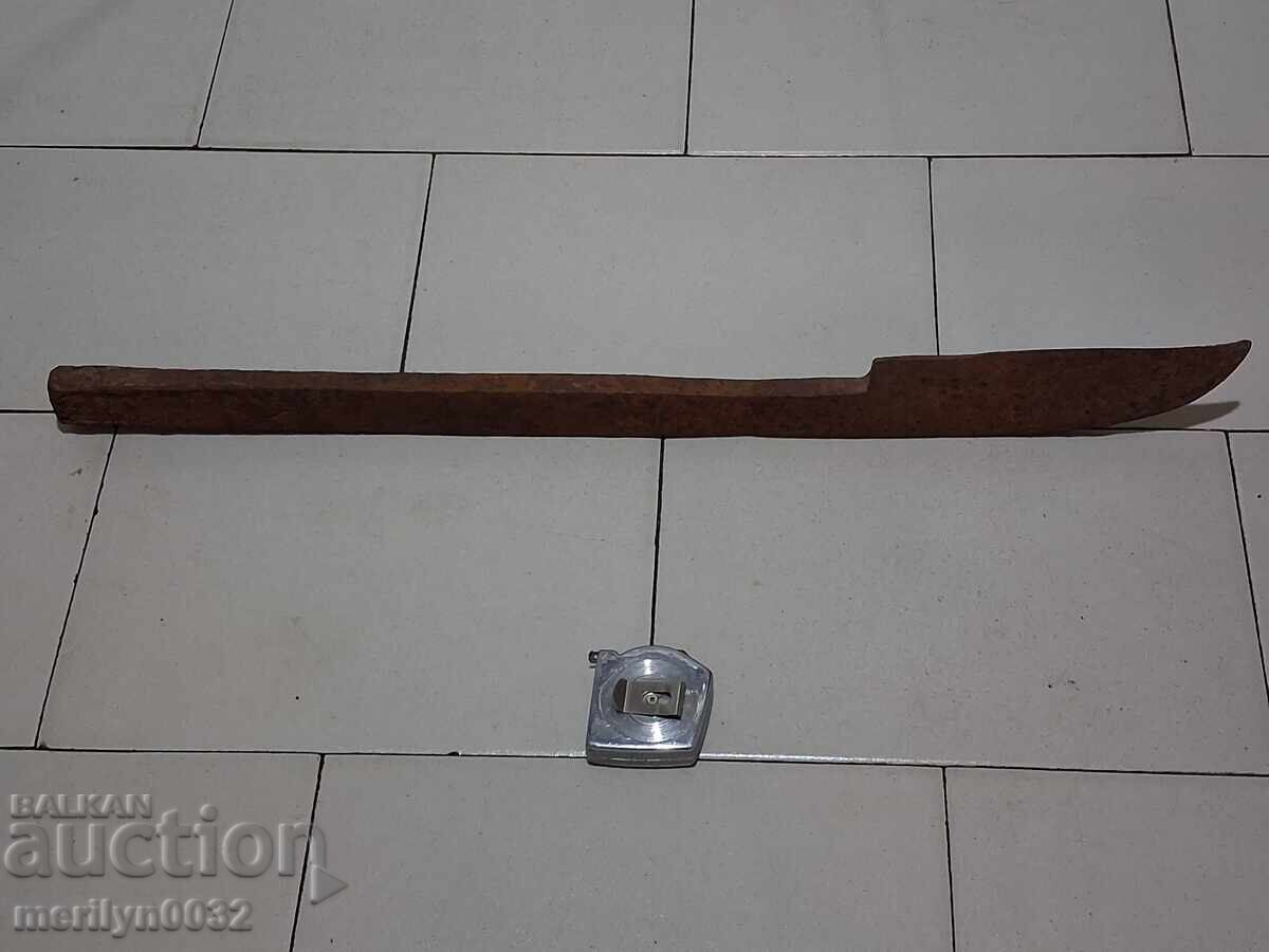 Χειροποίητο άροτρο από παλιό άροτρο, σφυρήλατο σίδερο με τιμή 45.00 BGN | € 23.01